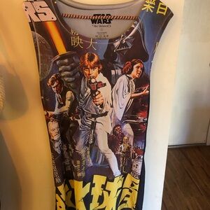 Her Universe Star Wars Bodycon Dress Japanese Script